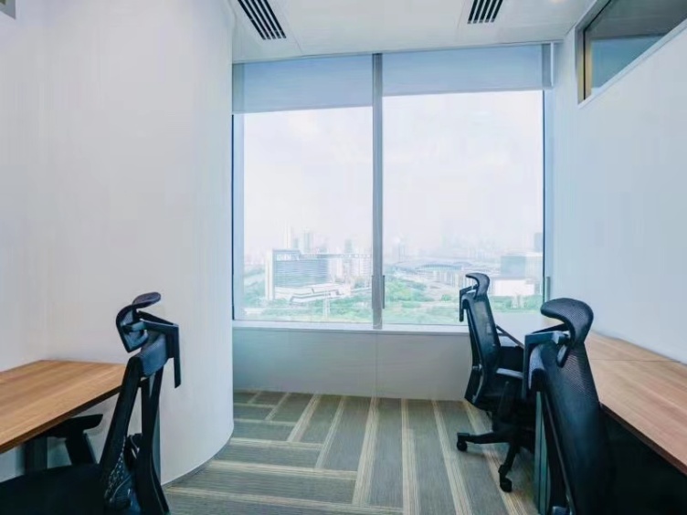 广州目林联合办公环汇空间街景3人间办公室