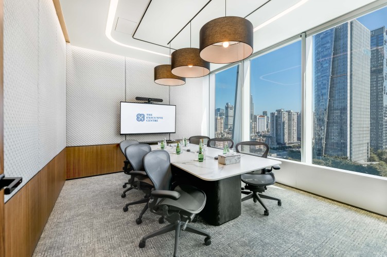 【德事商务中心（粤海金融中心12楼）12人会议室（12A）】广州办公场地租赁_联合办公租赁