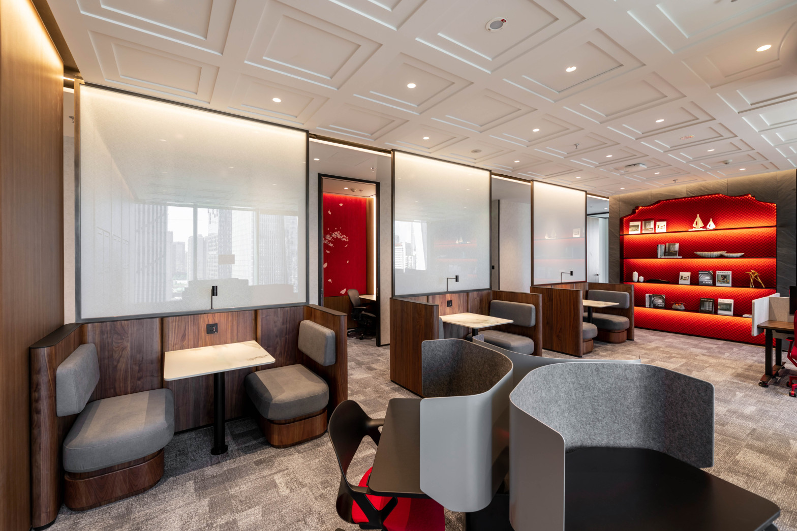 【德事商务中心（粤海金融中心12楼）12人会议室（12A）】广州办公场地租赁_联合办公租赁