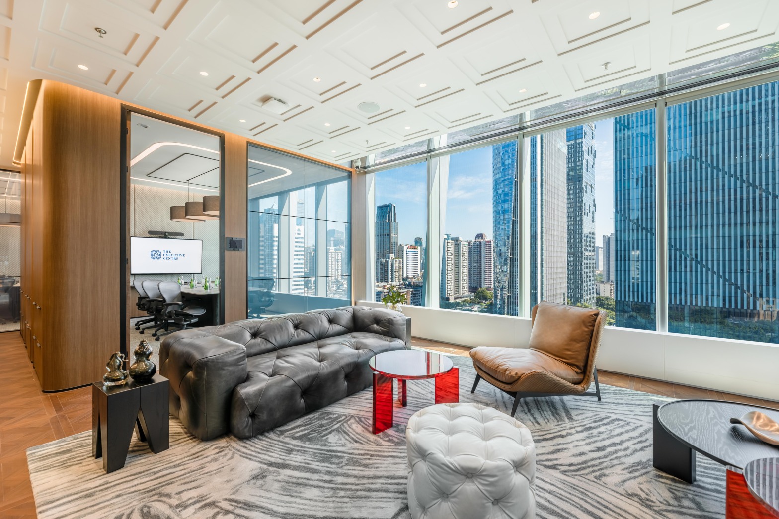 【德事商务中心（粤海金融中心12楼）12人会议室（12A）】广州办公场地租赁_联合办公租赁