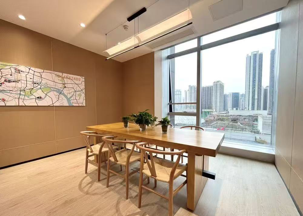 【创富港（中华国际中心）A02+A03打通靠窗6人间办公室】广州办公场地租赁_联合办公租赁